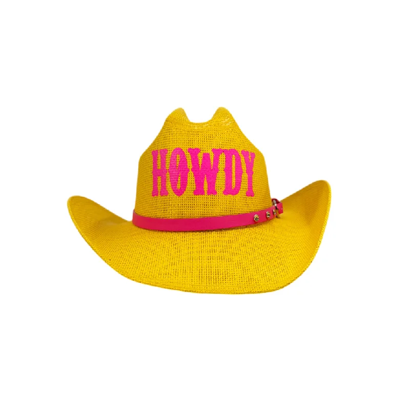 CH-1043- HOWDY YELLOW/PINK