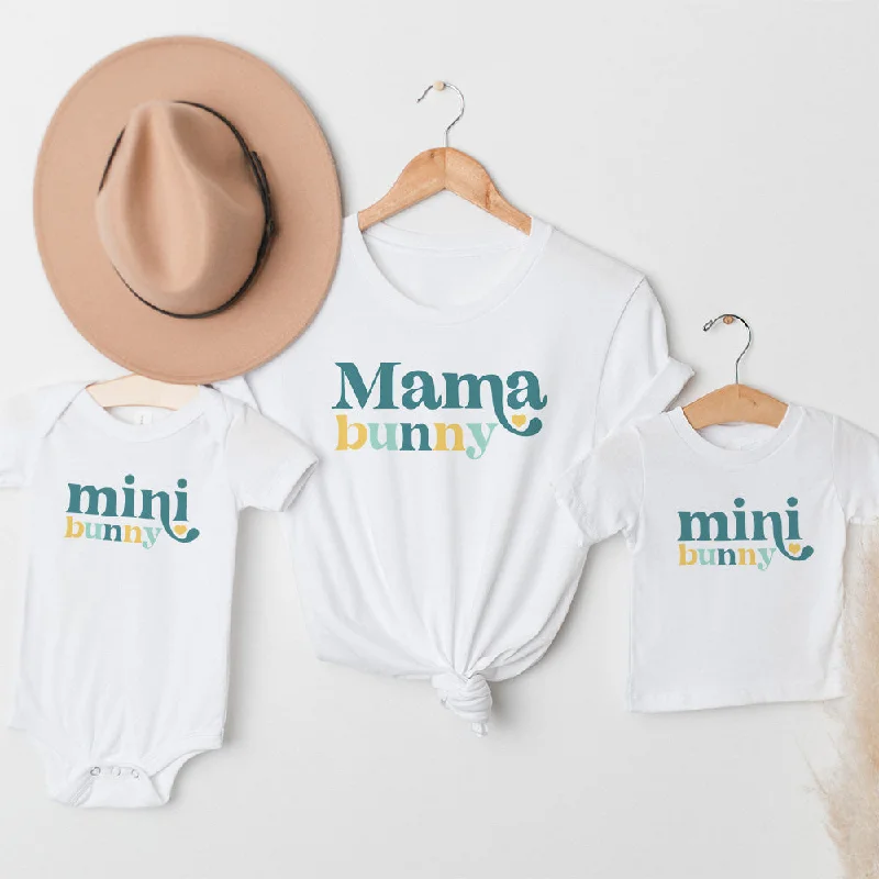 Mama Bunny/Mini Bunny Matching Easter T-Shirts/Bodysuits