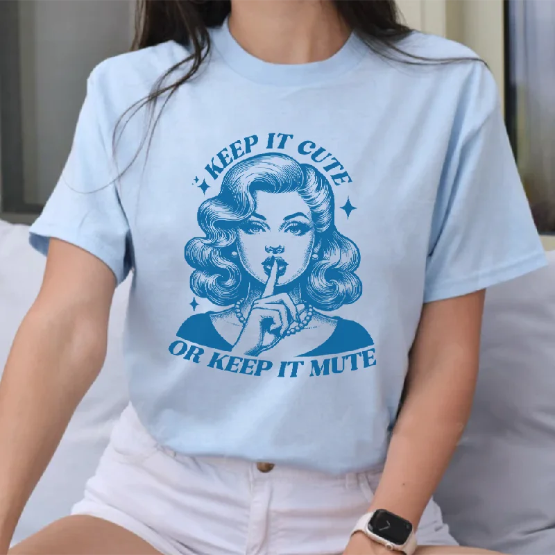 Keep It Cute Retro Graphic T-Shirt