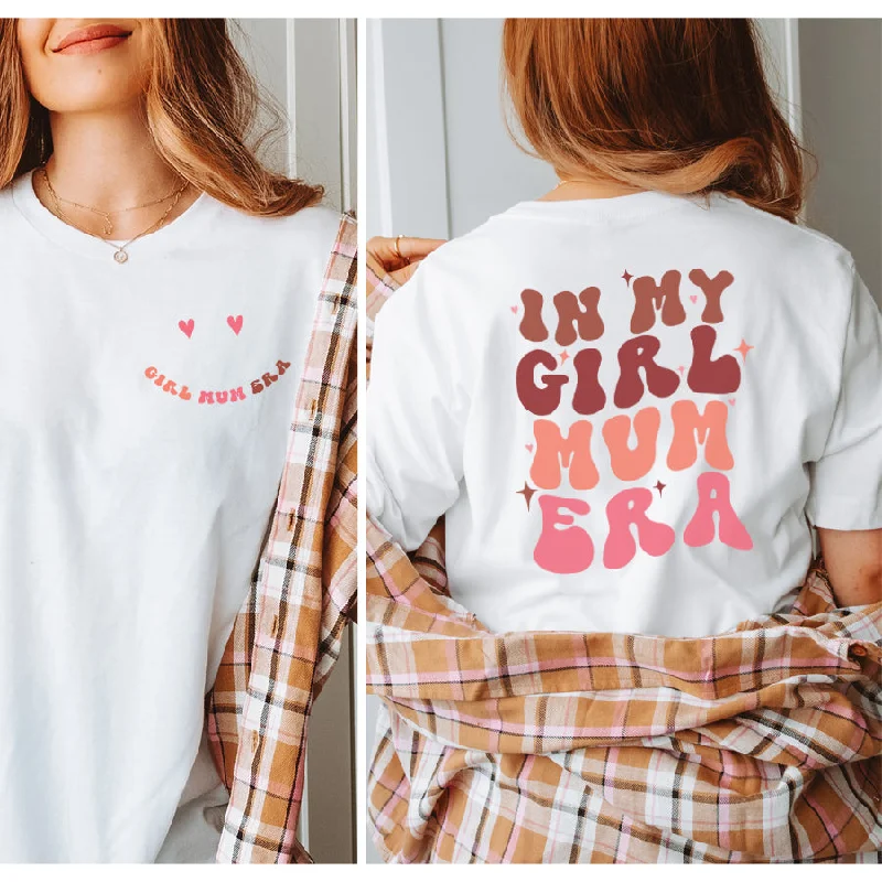 My Girl Mum Era Front & Back Logo T-Shirt