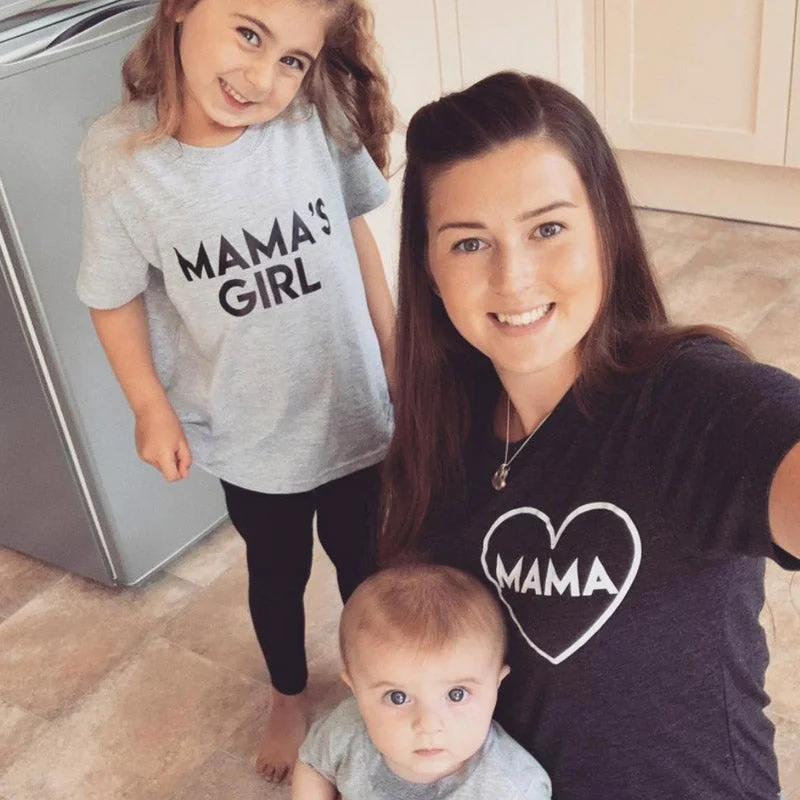 Mama & Mama's Girl Mum & Kid Matching Tees (MRK X)