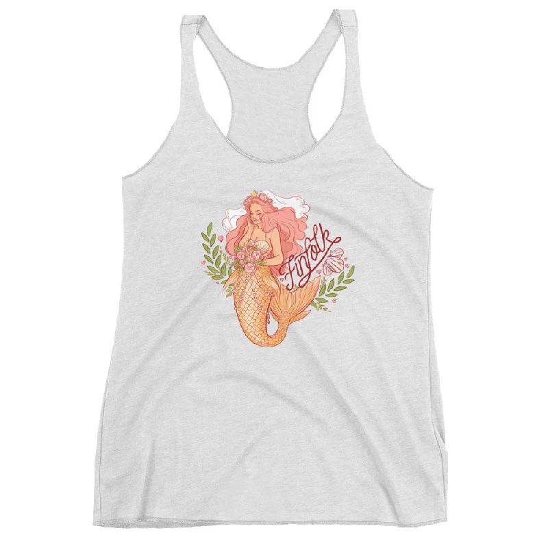 Mermaid Bride Racerback Tank