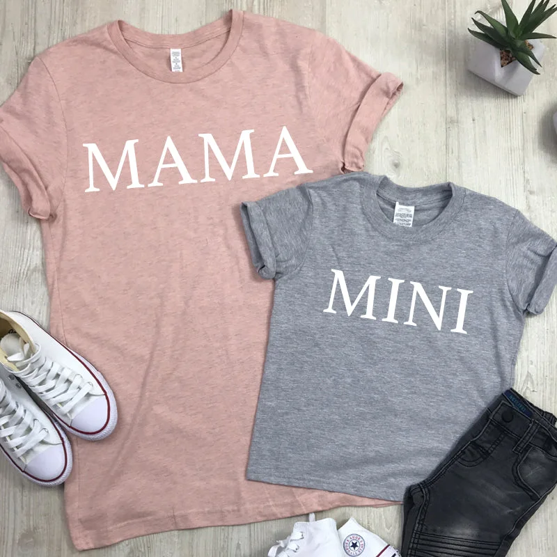 Mama & Mini Empire Matching T-Shirts