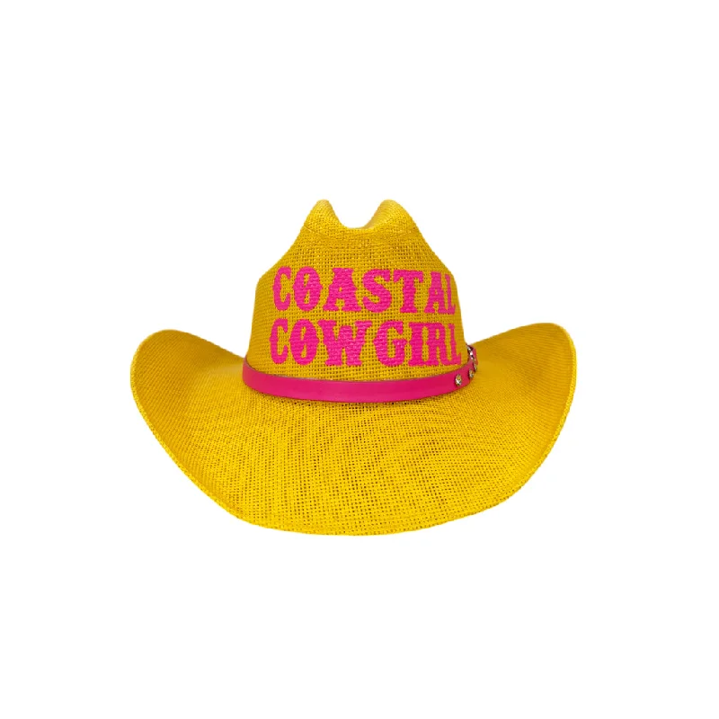 CH-1043- COSTAL COWGIRL YELLOW/PINK