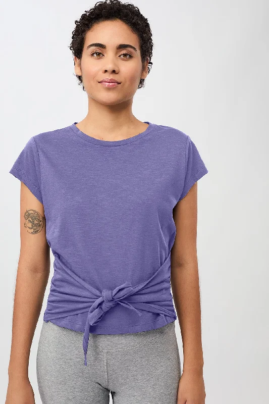 American Tee (Deep Violet), GOTS