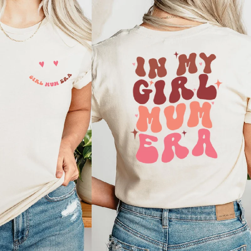 My Girl Mum Era Front & Back Logo T-Shirt