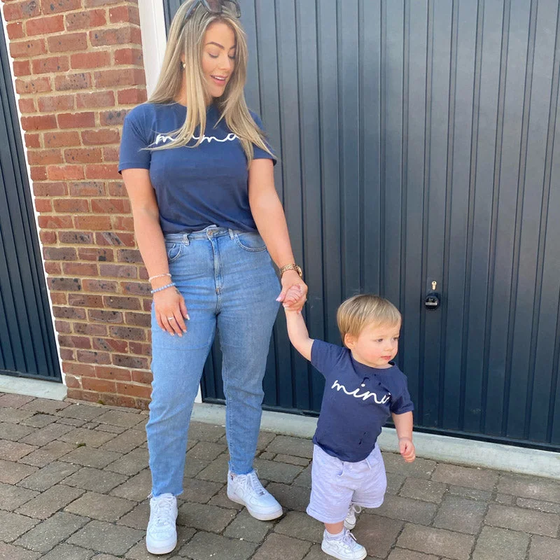 Jess Hayes Spring Vibes- Mama & Mini Denim T-Shirts