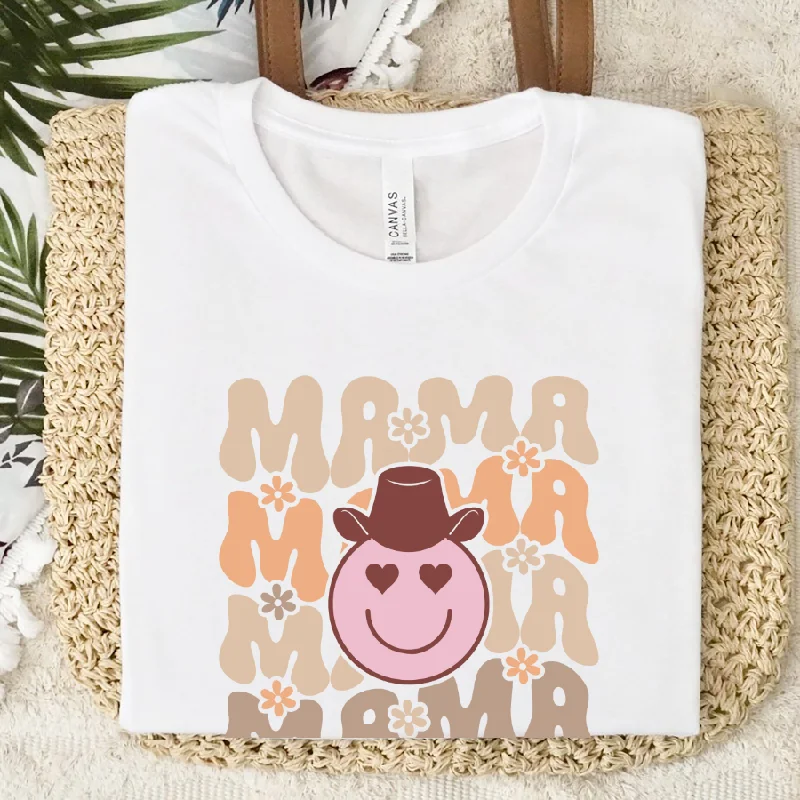 Mama Country Smiley T-Shirt