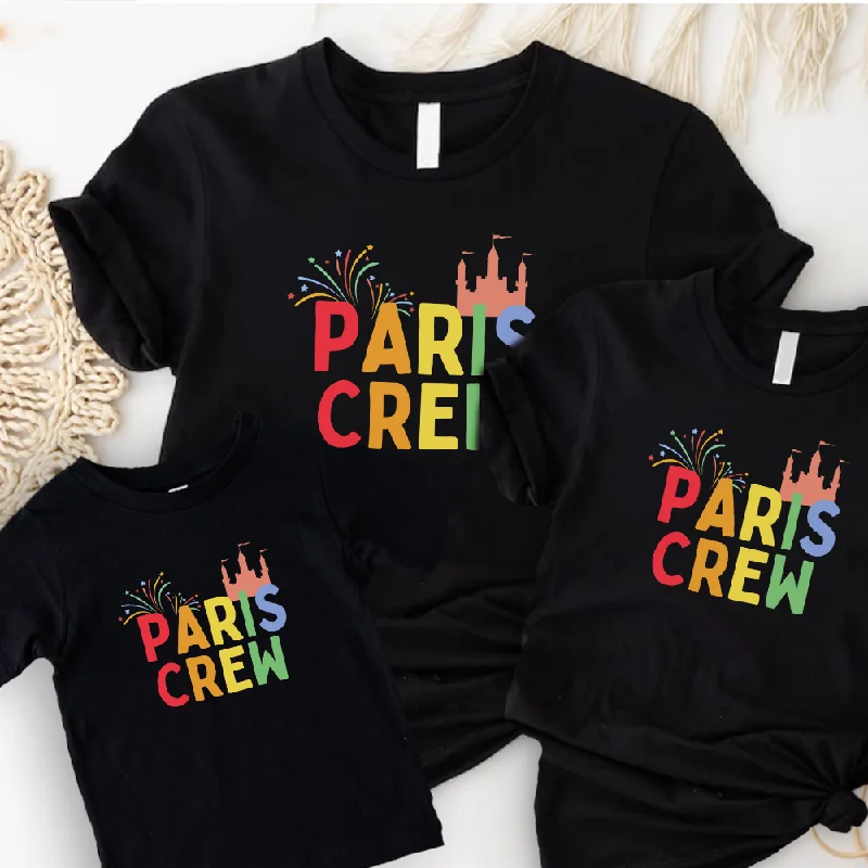 Paris Crew Family Matching T-Shirts