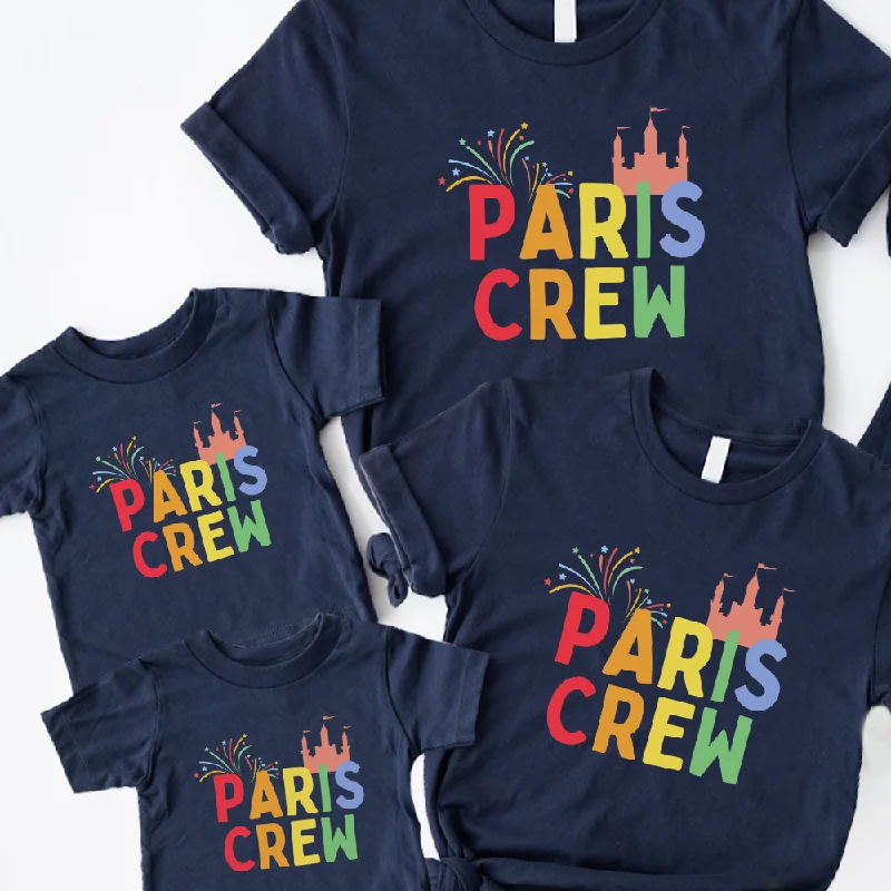 Paris Crew Family Matching T-Shirts