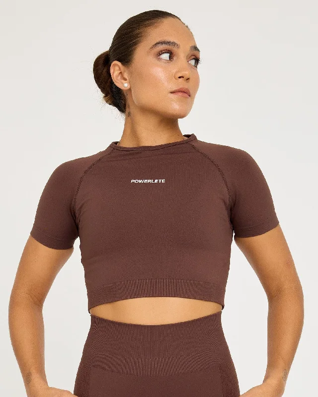 Evolve Seamless SS Crop Top