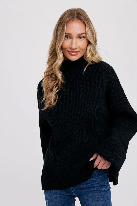 Kenzie Funnel Neck Sweater French