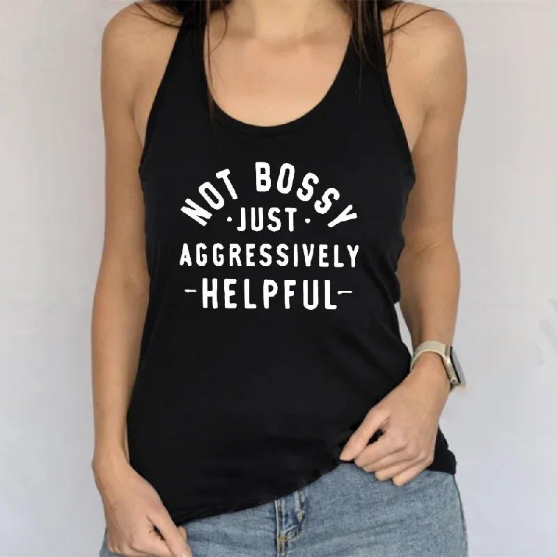 Not Bossy But Helpful Women's Tank