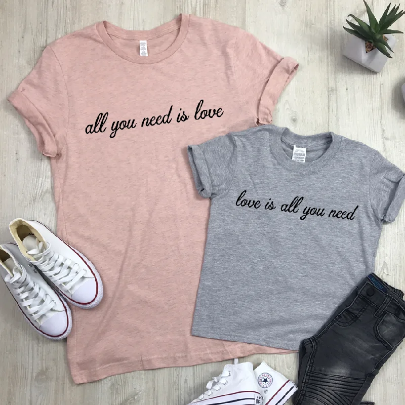 All You Need Is Love Matching Tees (MRK X)