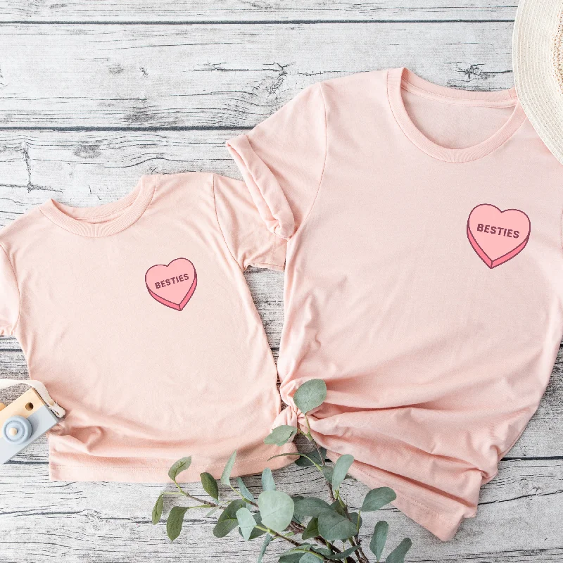 Besties Sweet Hearts Matching T-Shirts