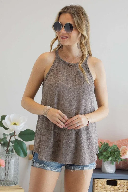 Halter Neck Tank Top