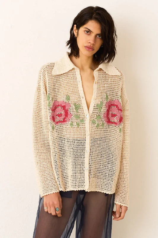 EMERY ROSA CROCHET SHIRT *pre-order*