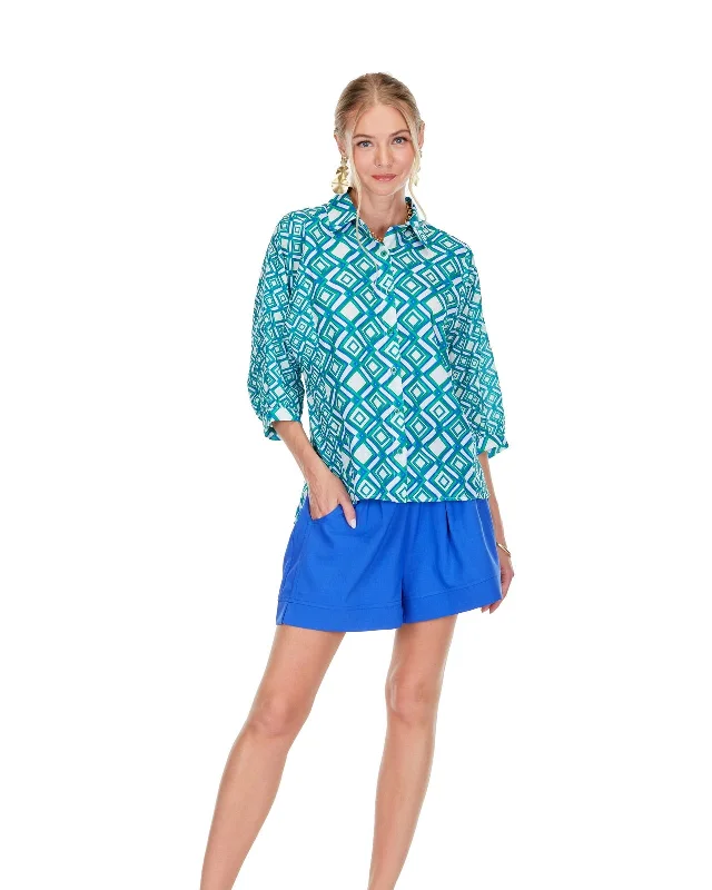 Emerald Cute Blouse