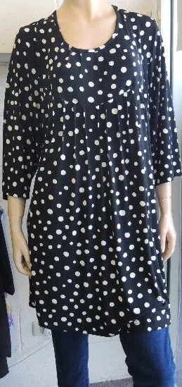 Shelz Stretch Pintuck Top Business
