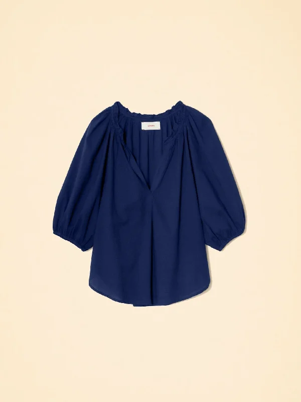 Navy Jules Top