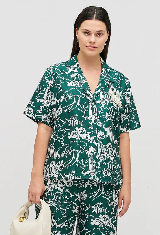 Garden Toile Camp Shirt