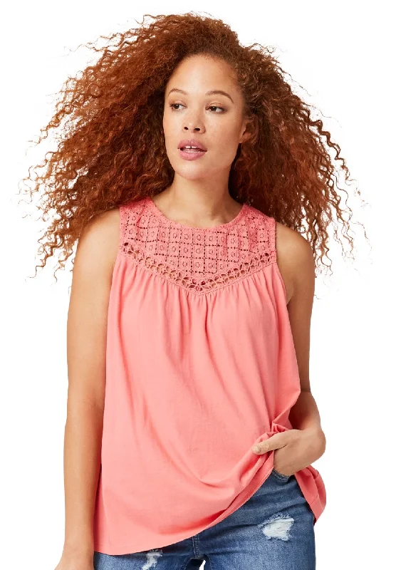 Crochet Lace Tank Modern Women's 