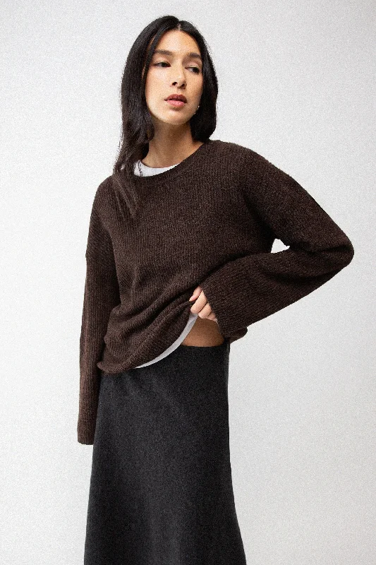 OVERSIZED CREWNECK SWEATER Geometric