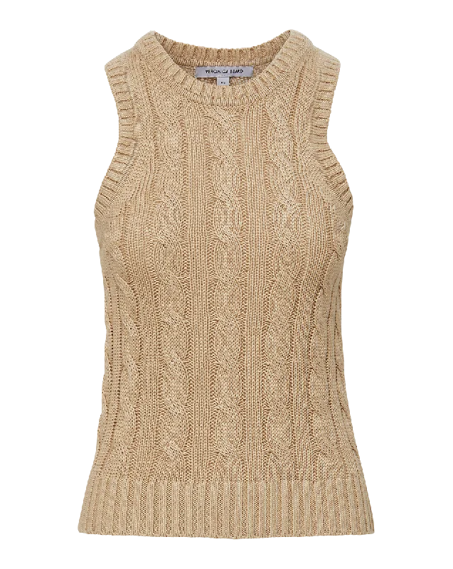 Jerrel Silk-Linen Tank