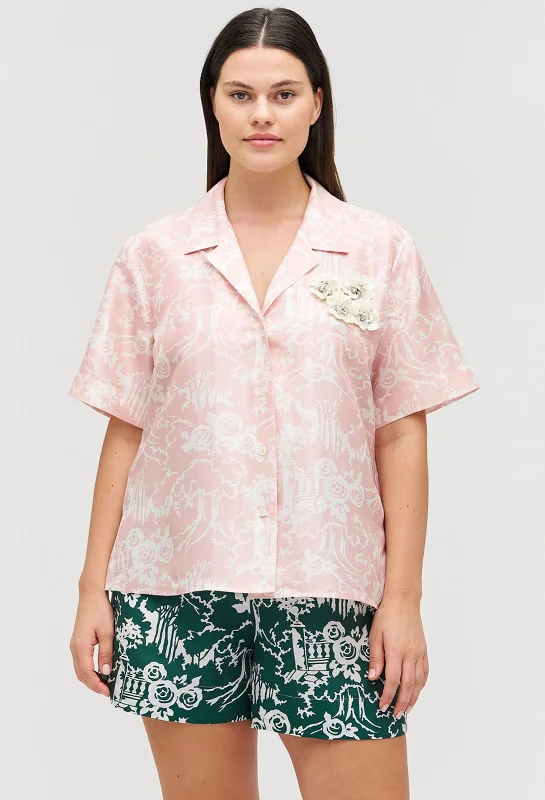 Garden Toile Camp Shirt