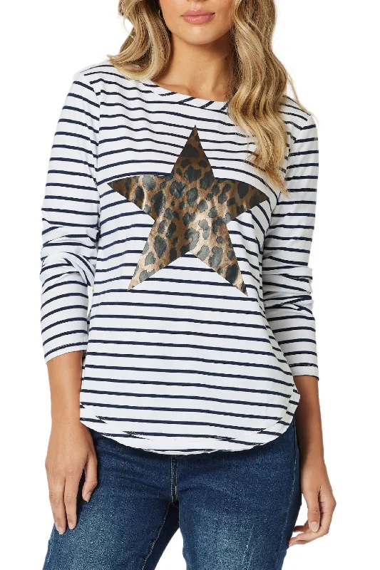 ANNIE STAR STRIPE TEE - 45337T purpose