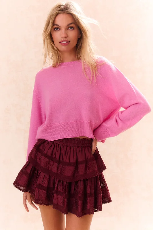 Reynelle Cashmere Pullover Earthy Women's Hemp - based