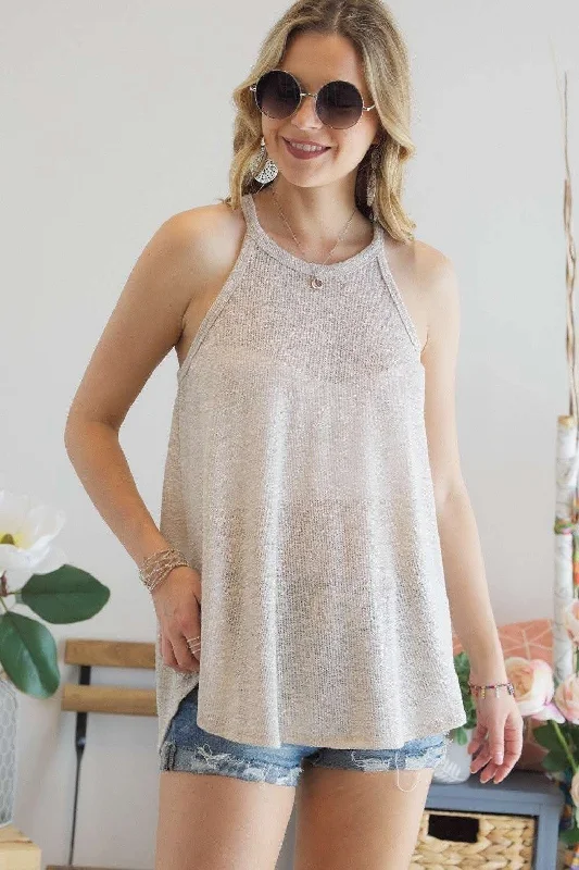 Halter Neck Tank Top