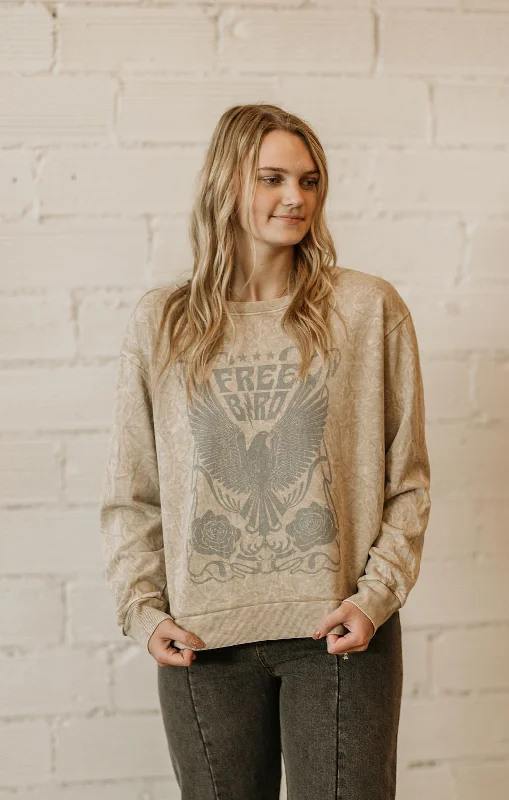 FREE BIRD LONG SLEEVE TOP BY IVY & CO