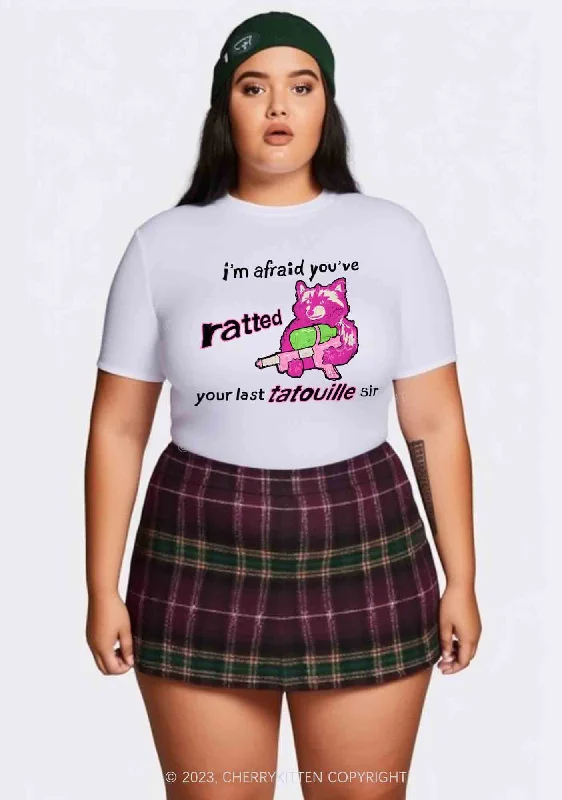 Curvy Ratted Your Last Tatouille Sir Y2K Baby Tee Cherrykitten performance